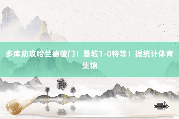 多库助攻哈兰德破门！曼城1-0特等！据统计体育集锦
