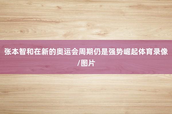 张本智和在新的奥运会周期仍是强势崛起体育录像/图片