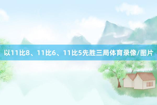 以11比8、11比6、11比5先胜三局体育录像/图片
