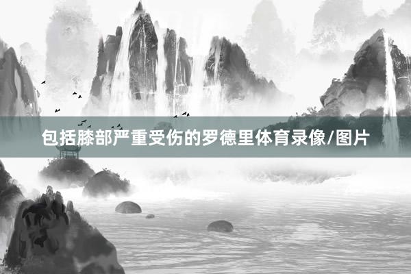 包括膝部严重受伤的罗德里体育录像/图片