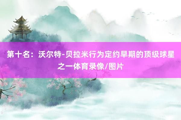 第十名：沃尔特-贝拉米行为定约早期的顶级球星之一体育录像/图片