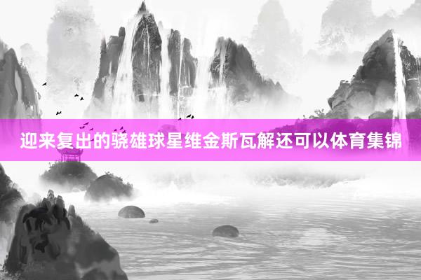 迎来复出的骁雄球星维金斯瓦解还可以体育集锦